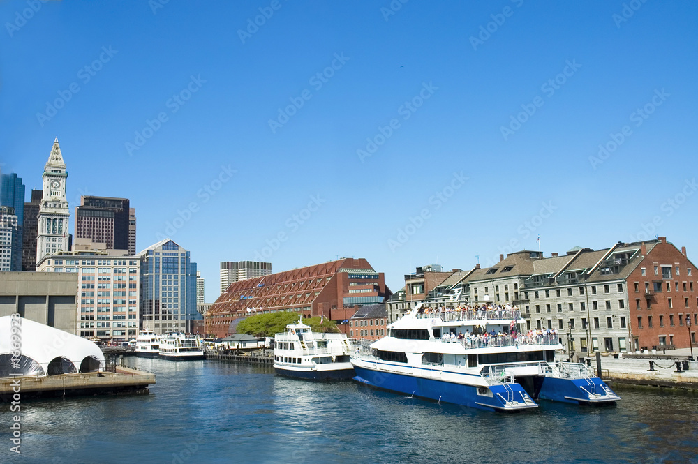 cruise ships in Boston, Mass