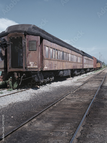 retro passenger train