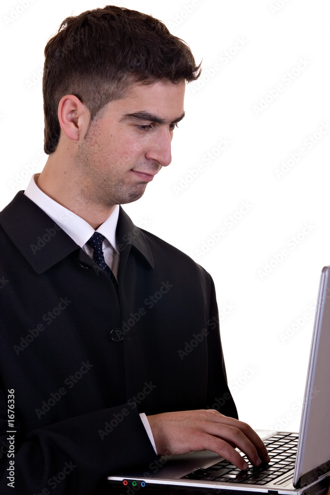 © Antonio Jorge Nunes - young businessman typing