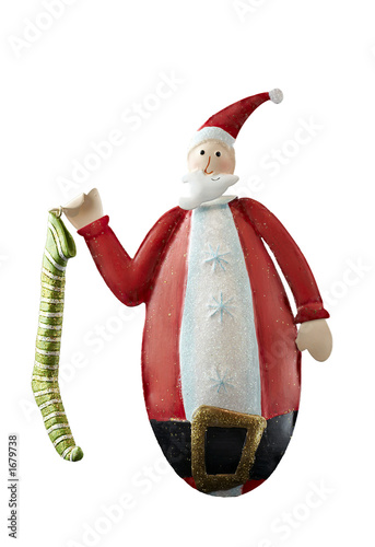 father christmas, santa ornament