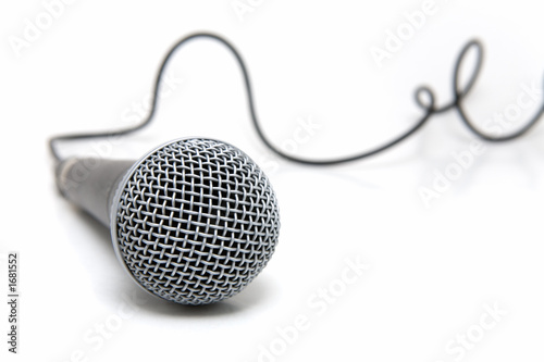 microphone connected