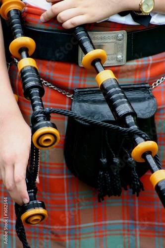 Fotografia, Obraz scottish kilt and pipes