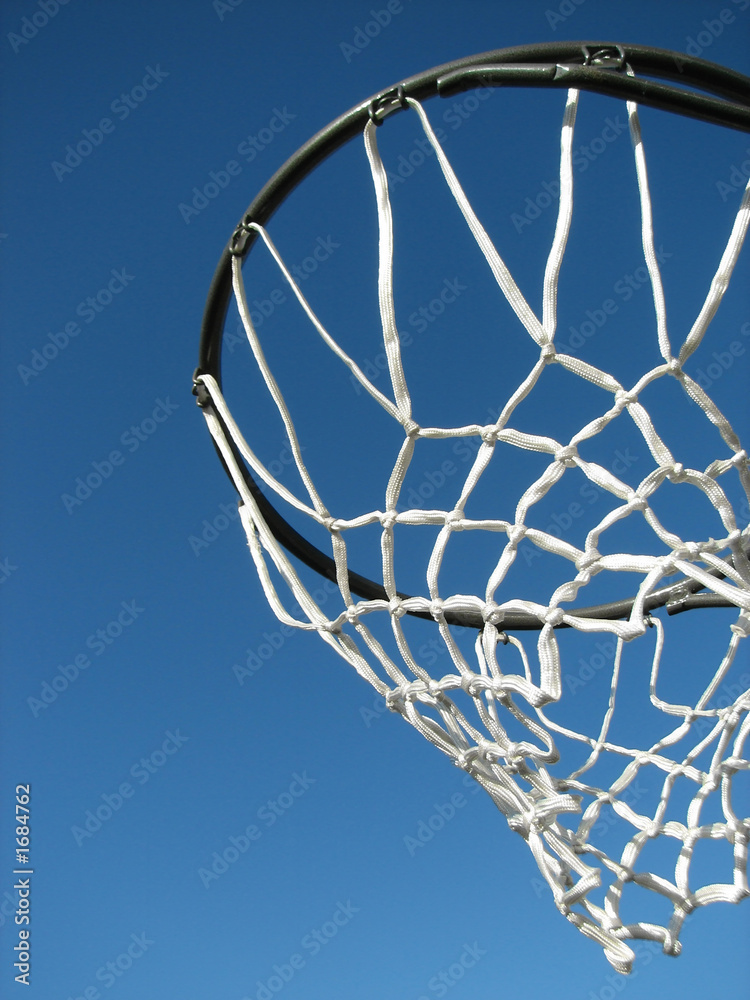 new basketball hoop waiting for a game to start new basketball hoop waiting for a game to start