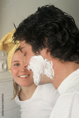 couple salle de bain