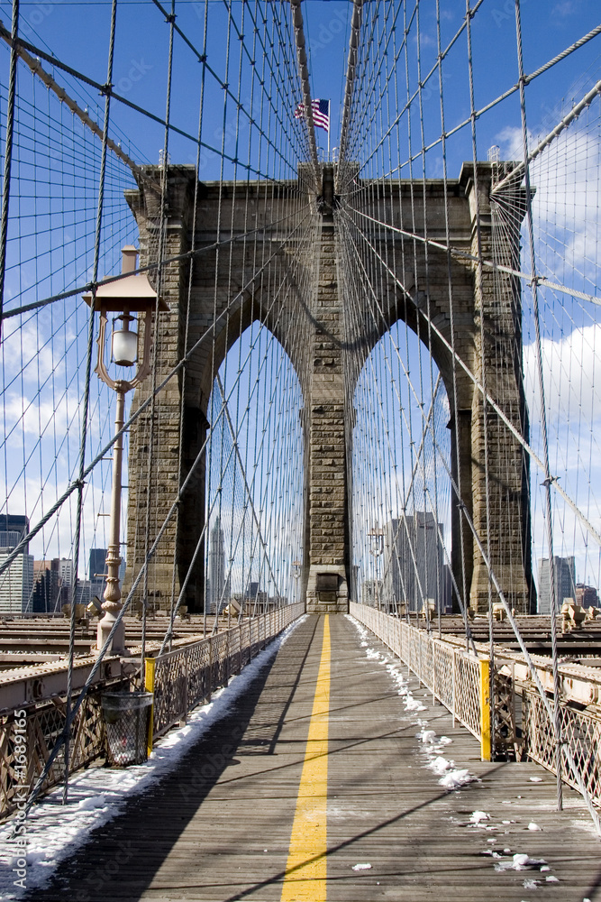 pont de brooklin à new york