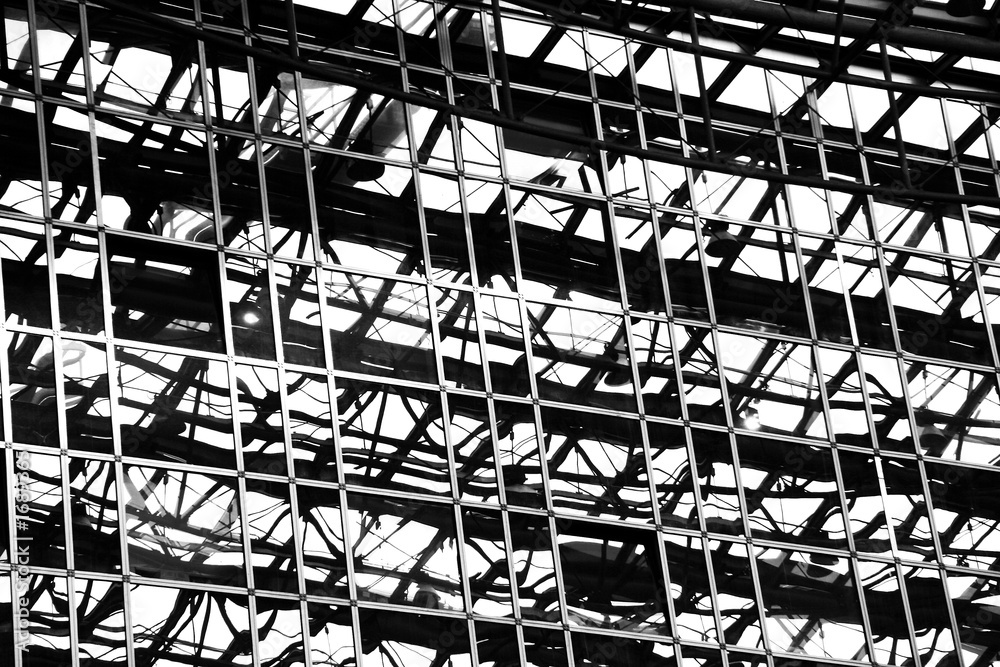 Obraz premium reflets géométriques