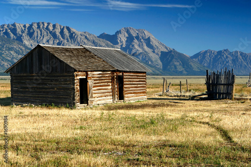 Slika na platnu mountain cabin