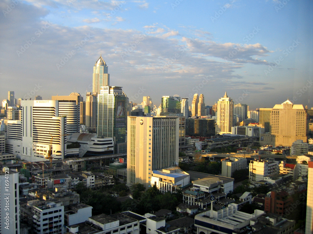 Obraz premium bangkok skyline