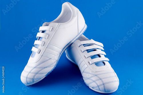white sneakers