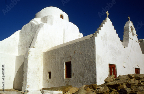 mikonos - chiesa ortodossa photo