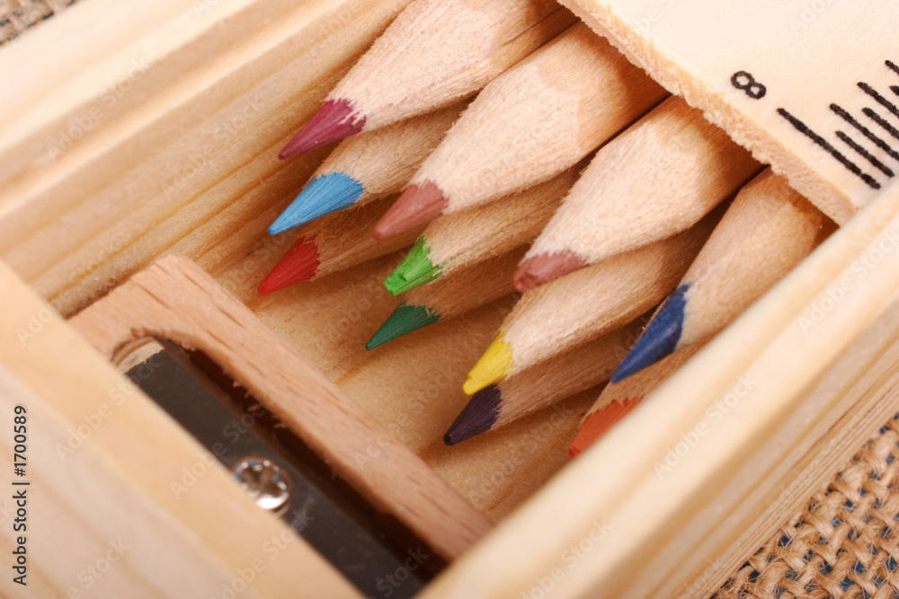 Obraz premium colored pencils