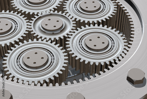 gearbox closeup