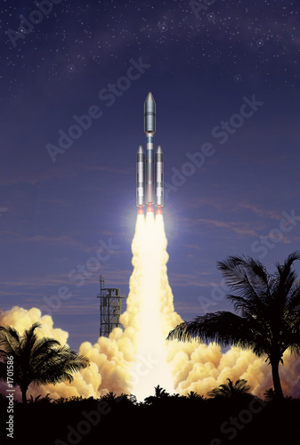 rocket takeoff