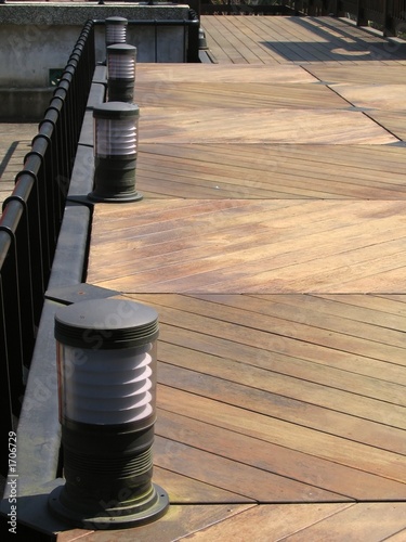 wooden deck