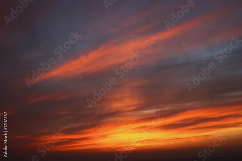 flame-coloured sunset © Malbert