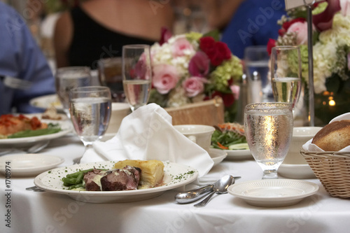 wedding dinner