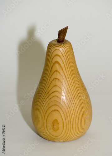 wooden pear
