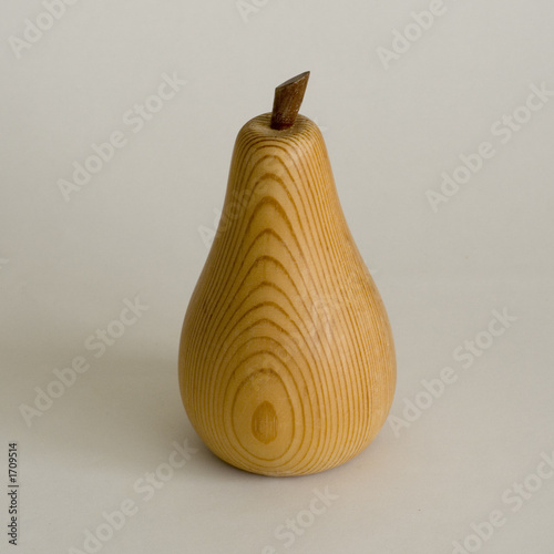 wooden pear