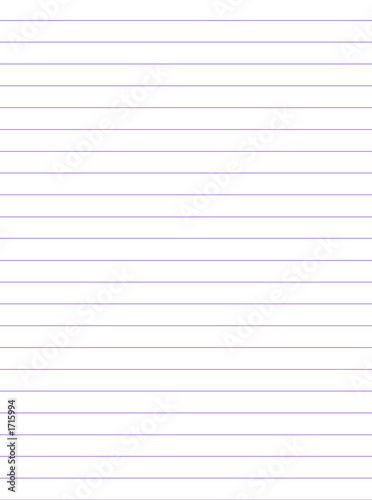 feuille de papier et lignes