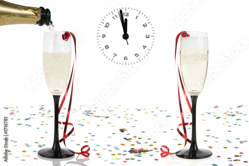 silvester countdown photo