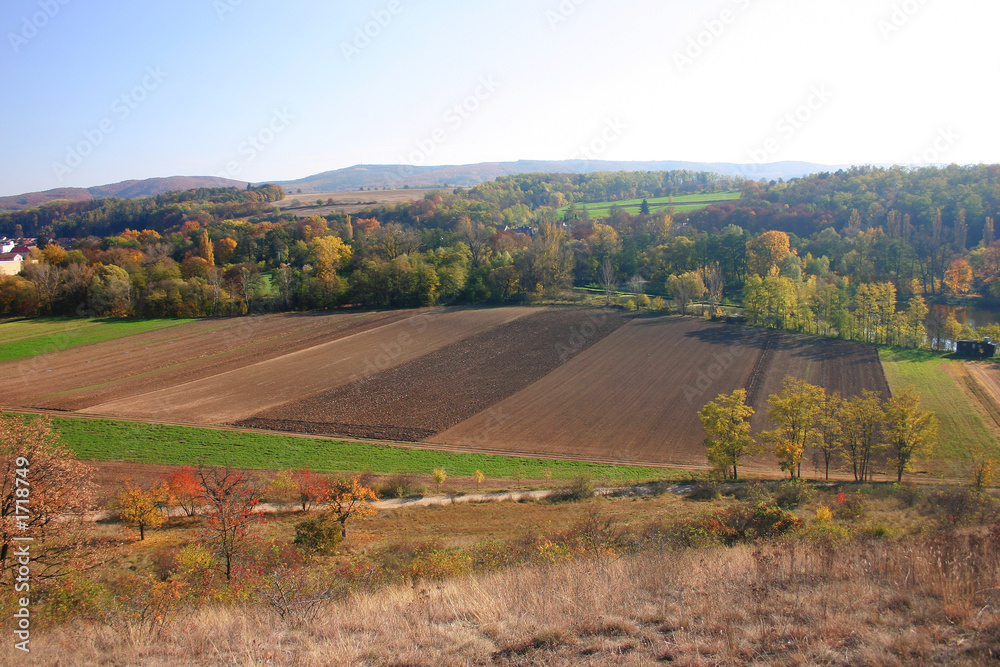 fall colors - autumn countryside