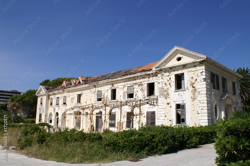 building on croatia coast
