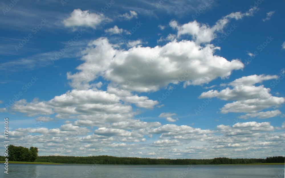 clouds in the sky