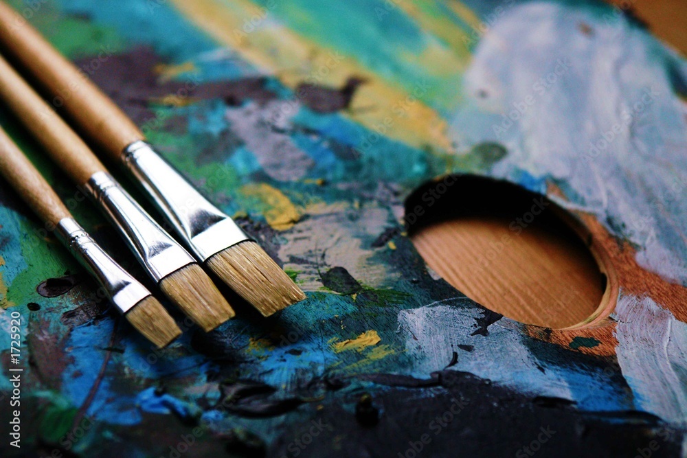 Obraz premium paint brushes