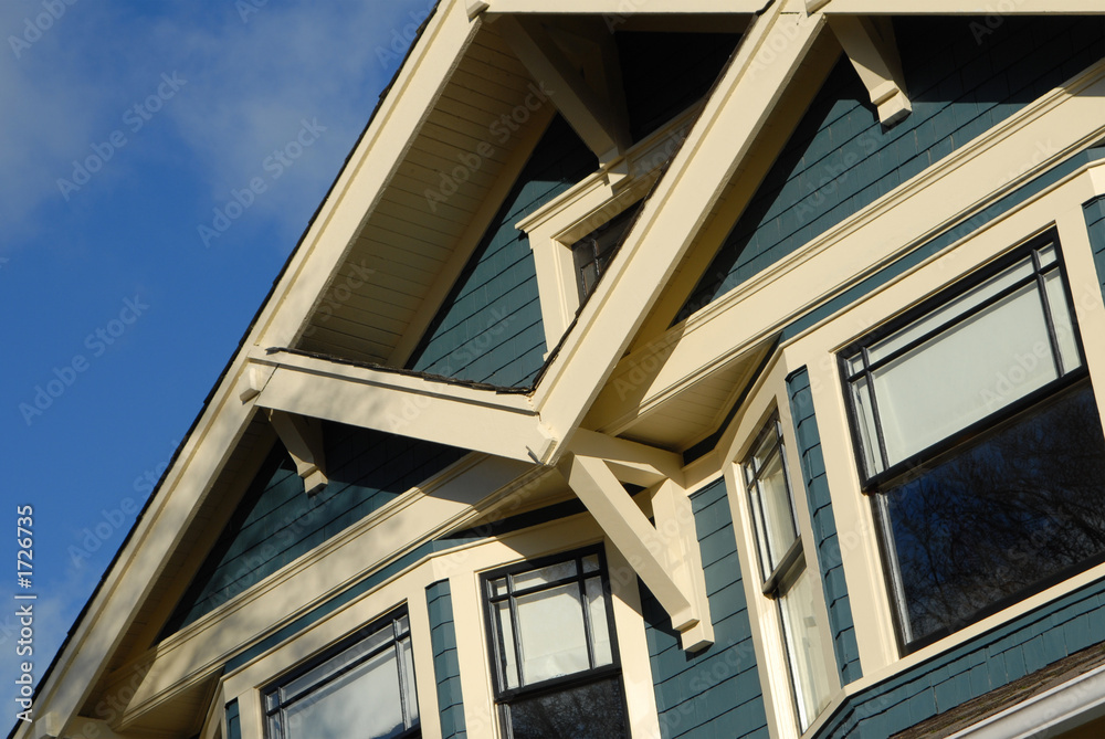 craftsman style house detail