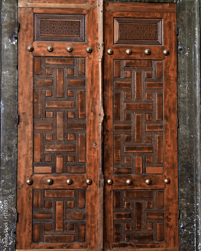 Photography doors to mosque in istanbul turkey