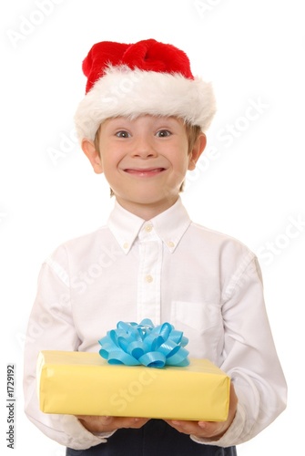 santa boy 2 photo