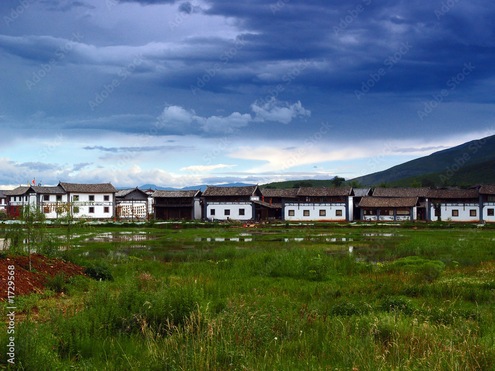 a village of na-xi minority in china #2