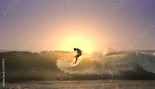 sunset surfer © Fernando Soares