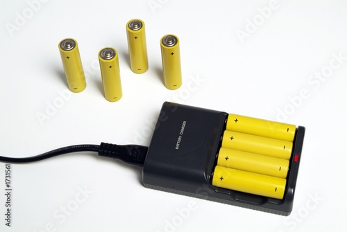 charger and rechargeable-batteries 1 photo