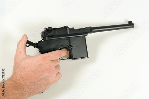 air soft gun, mauser