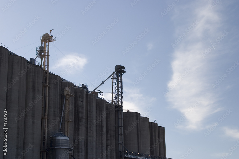 grain elevators against the sky grain elevators against the sky