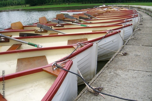 alignement de barque - chateau de versailles