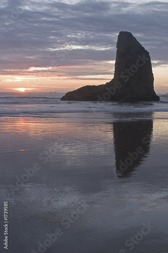 sunset bandon oregon