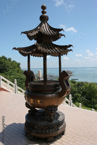 Quadro su tela petit temple chinois
