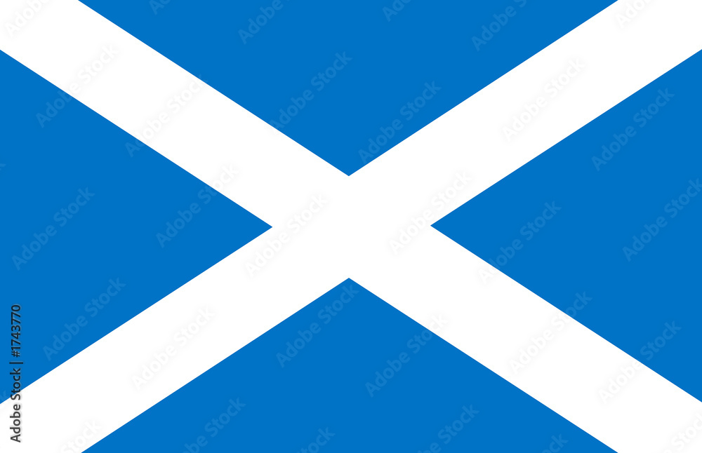Obraz premium schottland fahne scotland flag