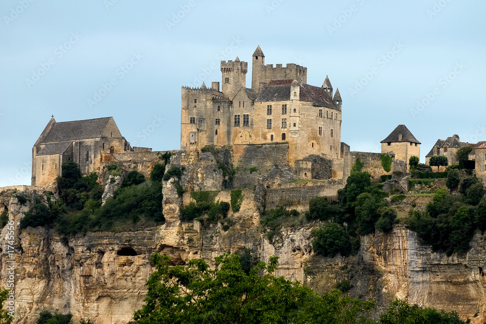 castle of beynac, france