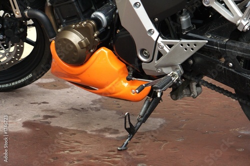 Obraz na płótnie Moteur de moto.