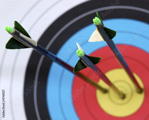 Bild auf Leinwand on target