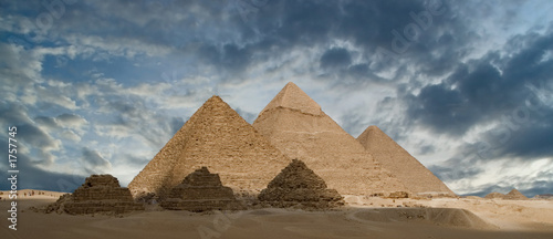Fotografia pyramids of gizeh