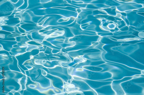 ripples on blue water