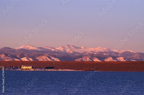 mountain and lake in coilorado