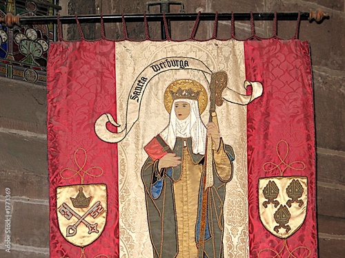 santa werburga tapestry photo