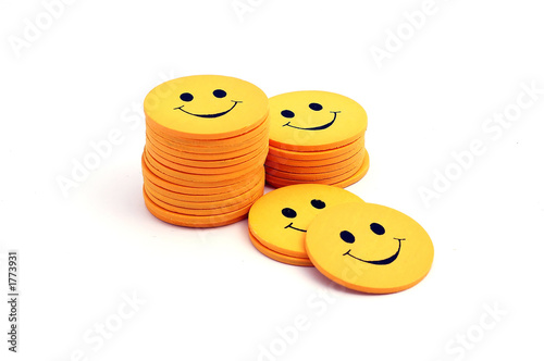 stack of smilies