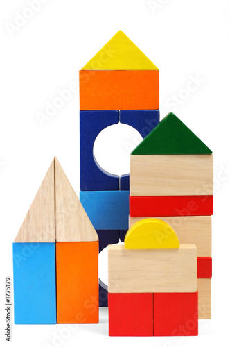 baby blocks figure - downtown