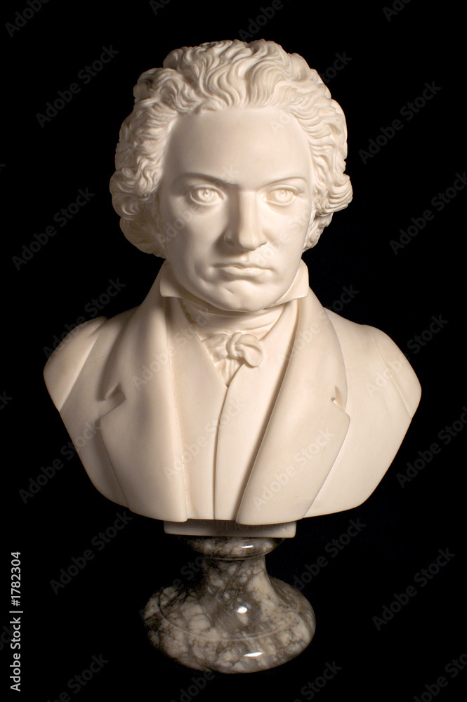 Obraz premium statue mozart